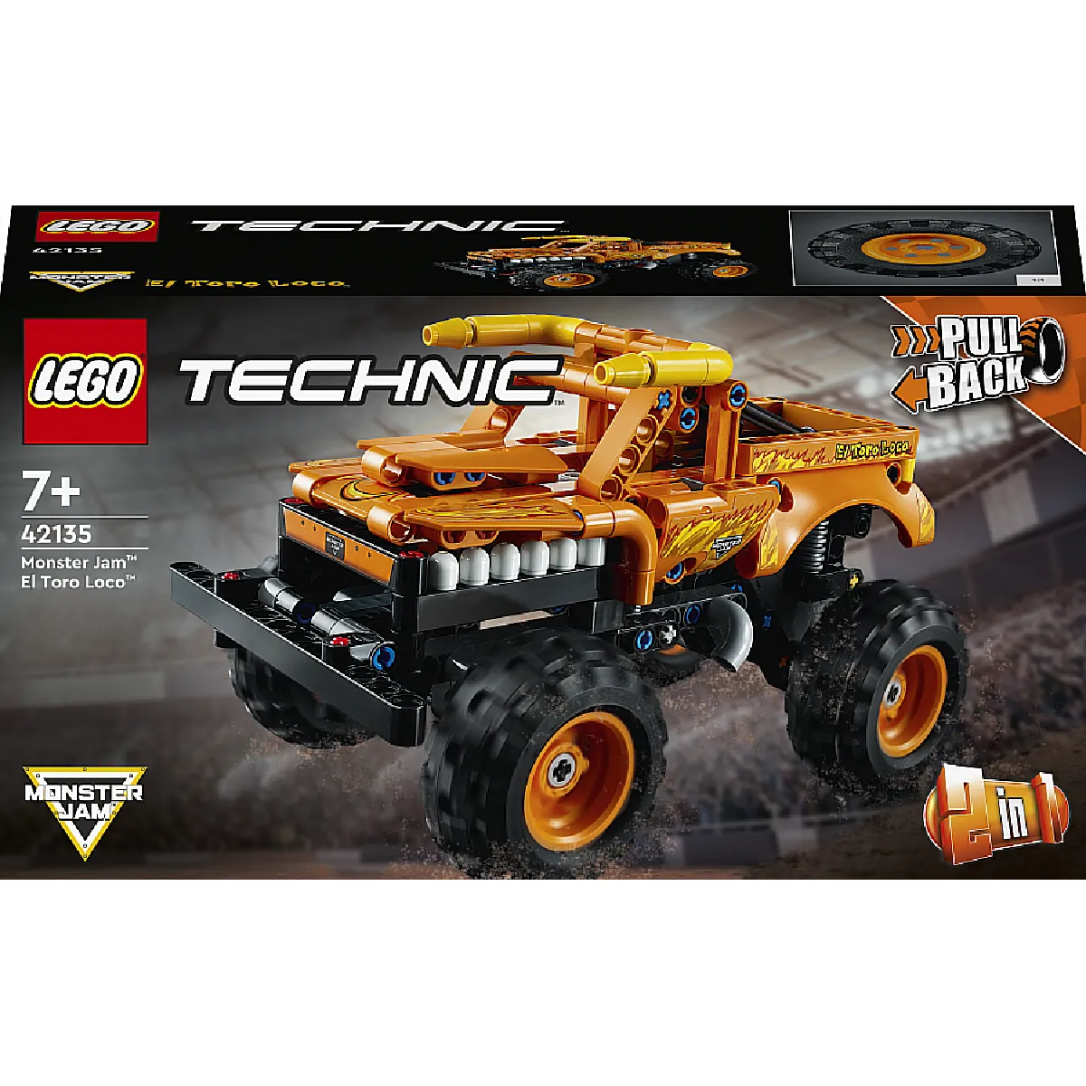 LEGO Technic Monster Jam El Toro Loco 42135 - vue 1