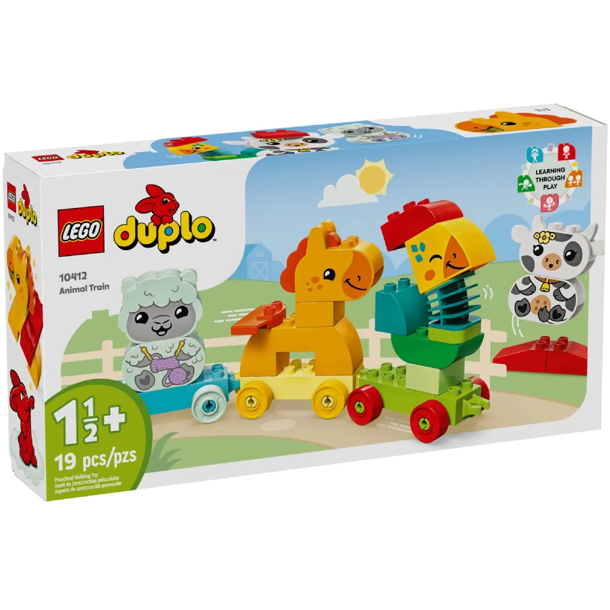 Lego Duplo My First Le Train Des Animaux 10412 Lego - vue 3