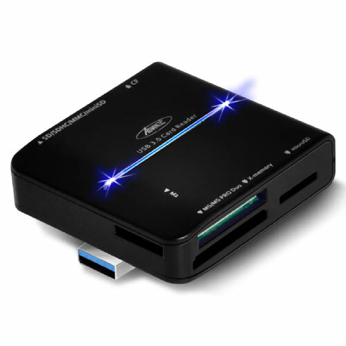 Advance - Lecteur De Carte - Tout-En-Un (Ms, Mmc, Ms Pro Duo, Cf, Microsd, Sdhc, Sdxc) - Usb 3.0 - Image 2