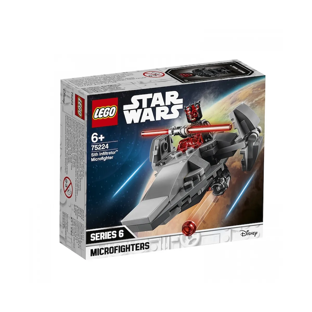 LEGO 75224 Microvaisseau Sith Infiltrator - vue 7