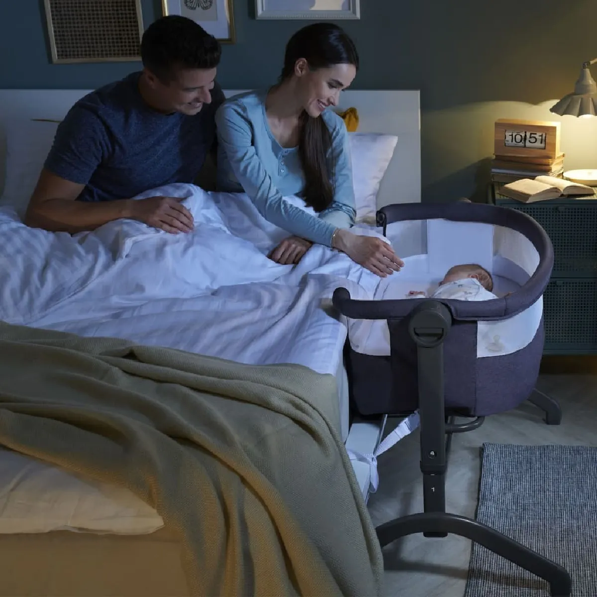 KINDERKRAFT  BEA Lit Cododo 2 en 1 - Bleu marine