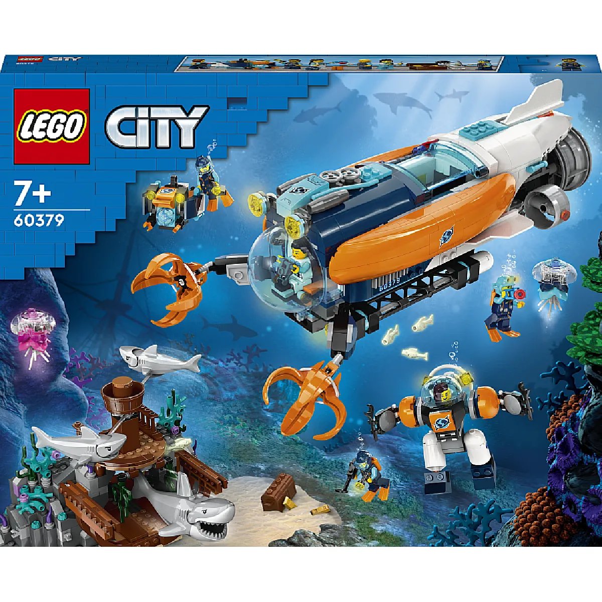 LEGO 60379 Le sous marin d'exploration