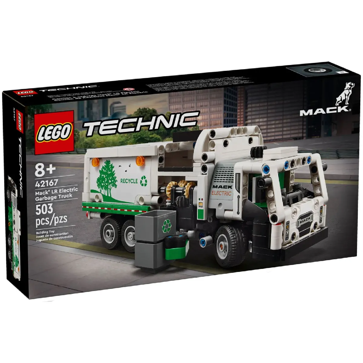 Lego Technic Mack Lr Electric Camion Poubelle 42167 Lego