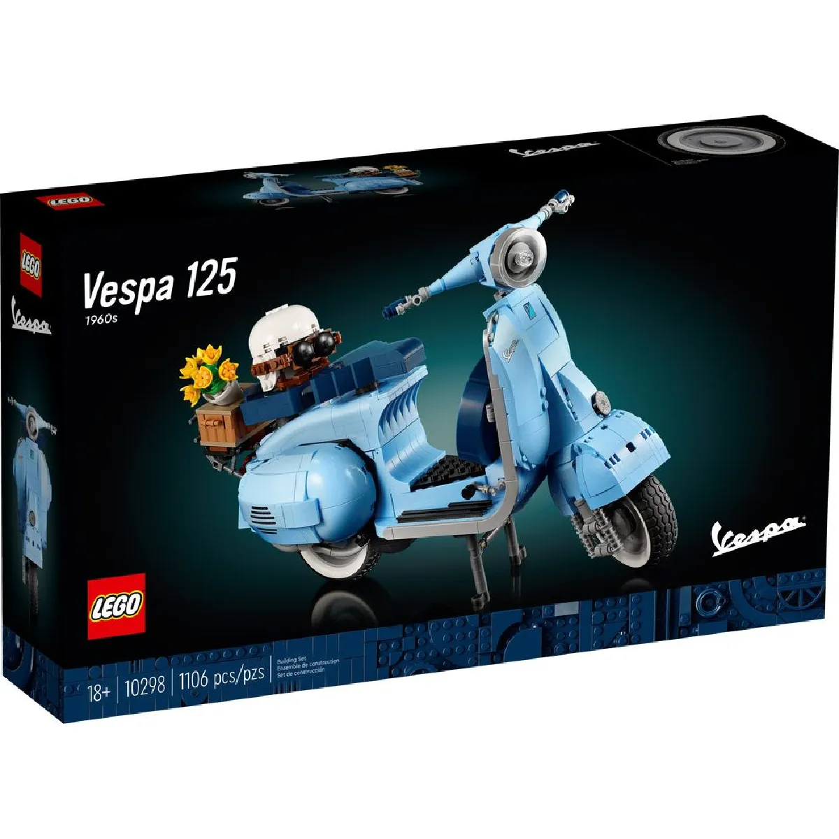 Lego Icons Vespa 125 10298 Lego La Boîte - vue 5