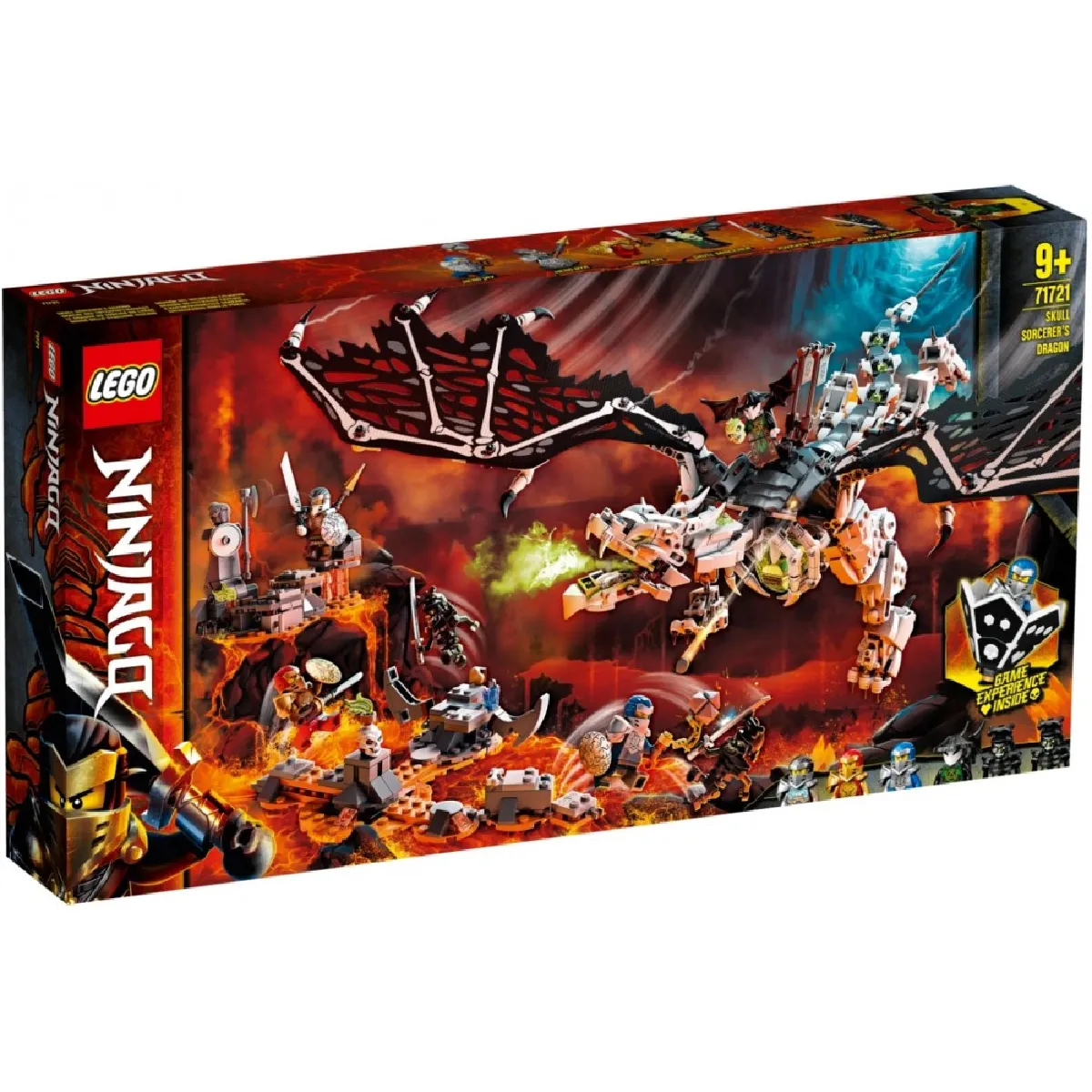 LEGO Ninjago Dragon Sorcier Crâne 71721