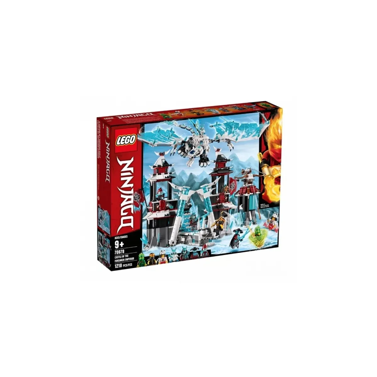 LEGO NINJAGO Le château de 'Empereur oublié 70678