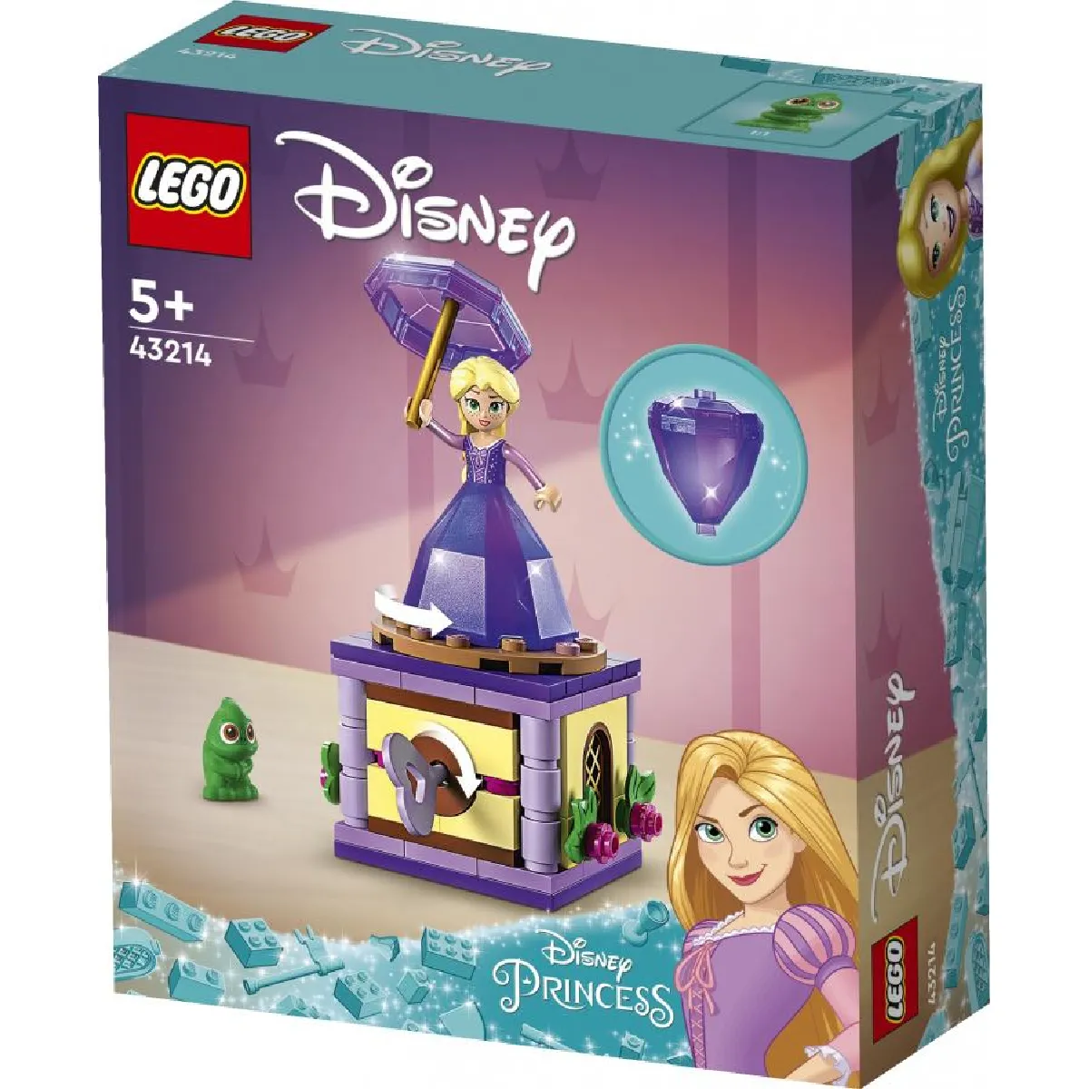 LEGO Disney Princess Raiponce tourbillonnante 43214 - vue 3
