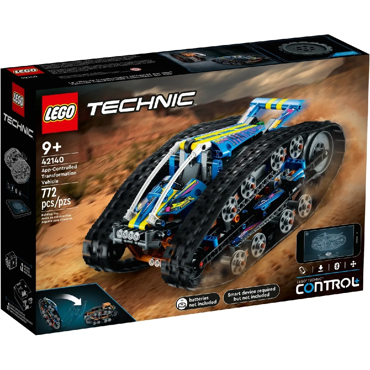 LEGO Technic Le véhicule transformable télécommandé 42140