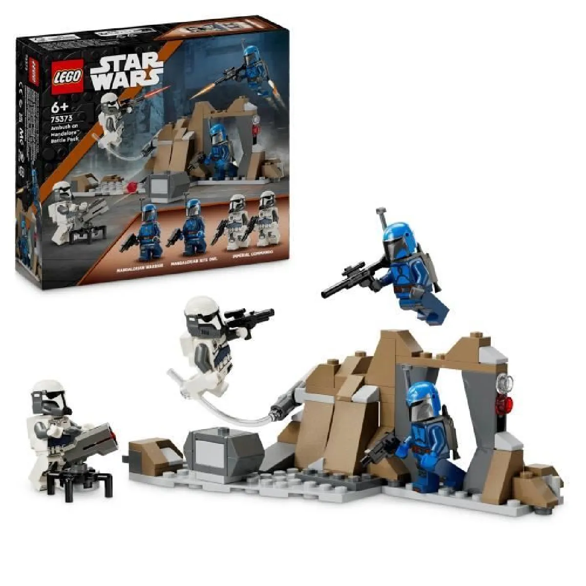LEGO Star Wars 75373 Pack de combat de l'embuscade sur Mandalore