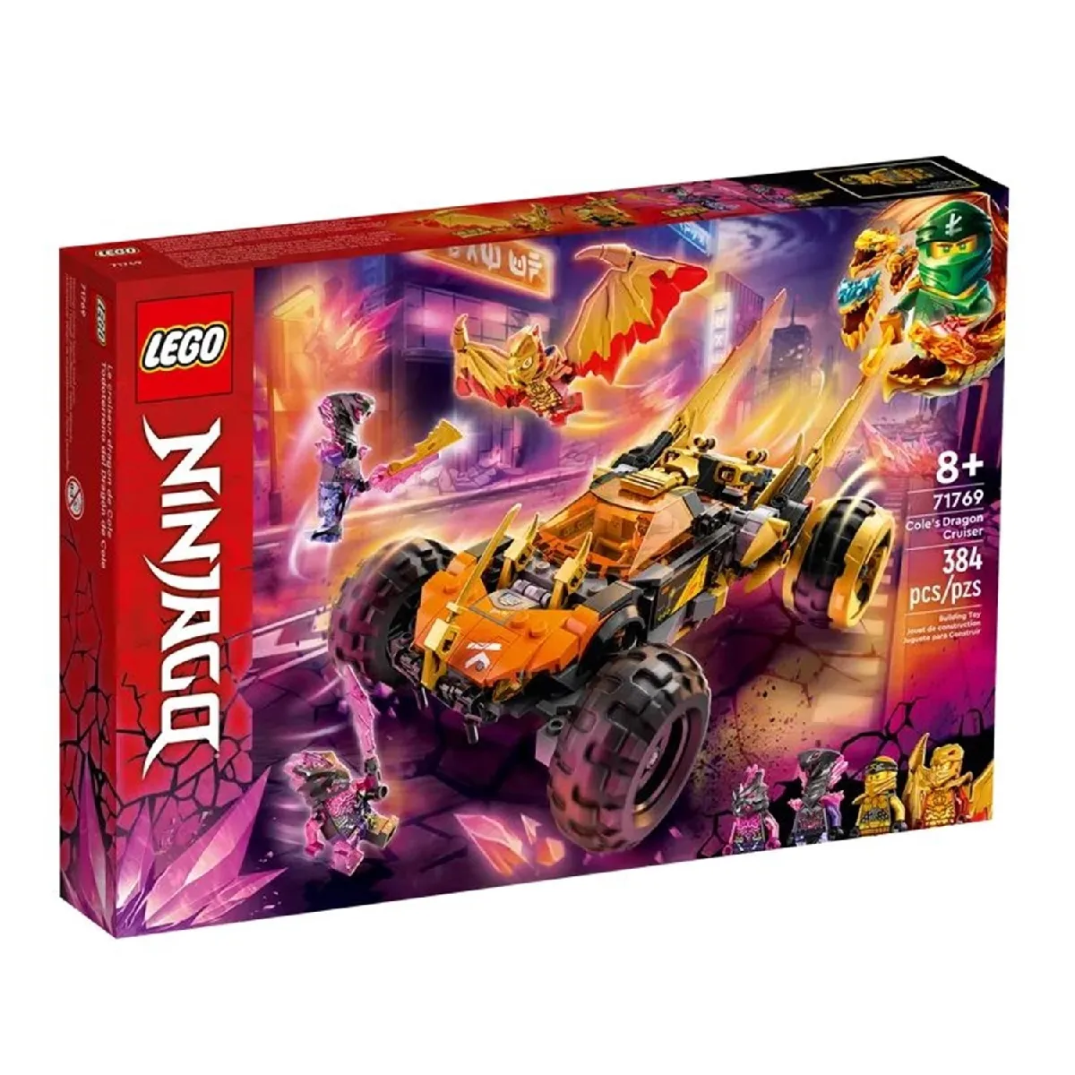 LEGO 71769 Le bolide dragon de Cole