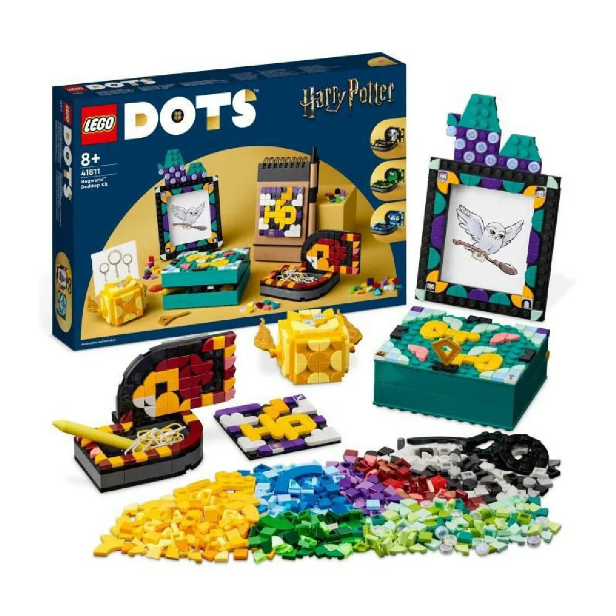 LEGO Dots Ensemble de bureau Poudlard 41811