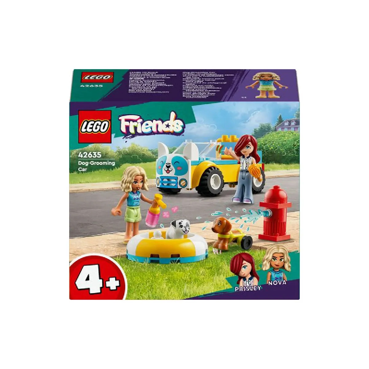 LEGO Friends 42635 La voiture de toilettage canin