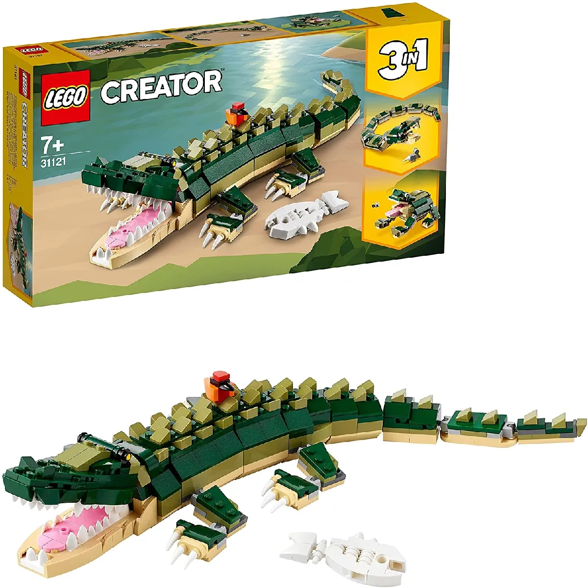 LEGO 31121 Le Crocodile 3 en 1