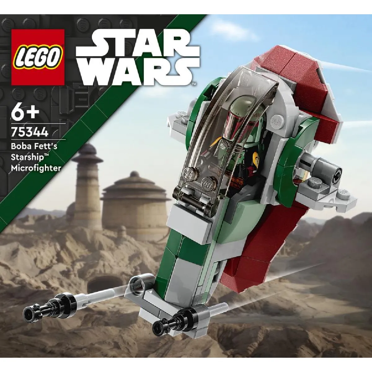 LEGO Star Wars 75344 Le vaisseau de Boba Fett Microfighter