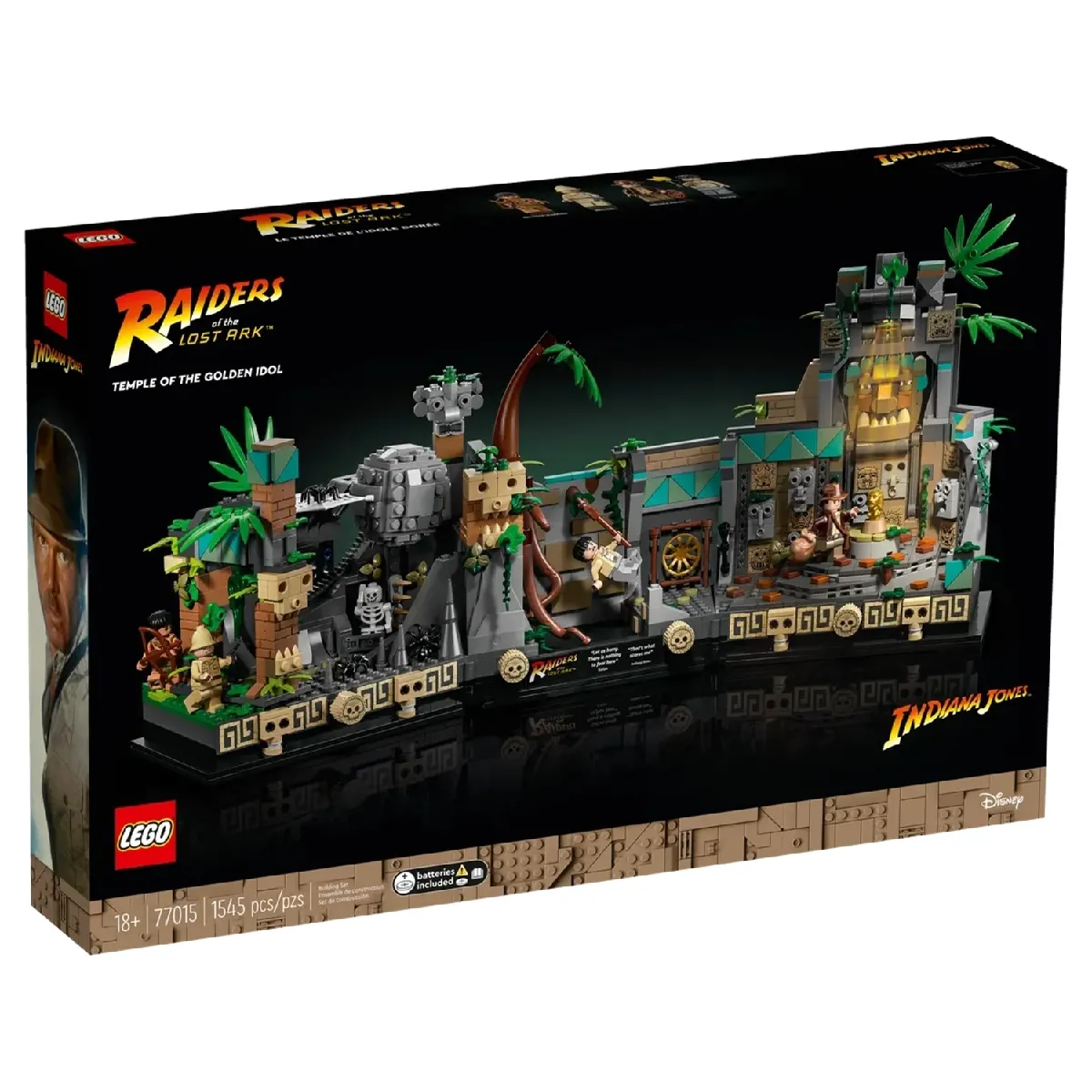 LEGO Indiana Jones 77015 Le temple de 'idole en or