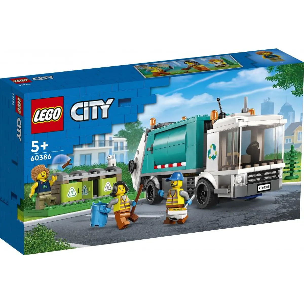 LEGO City 60386 Camion de Recyclage