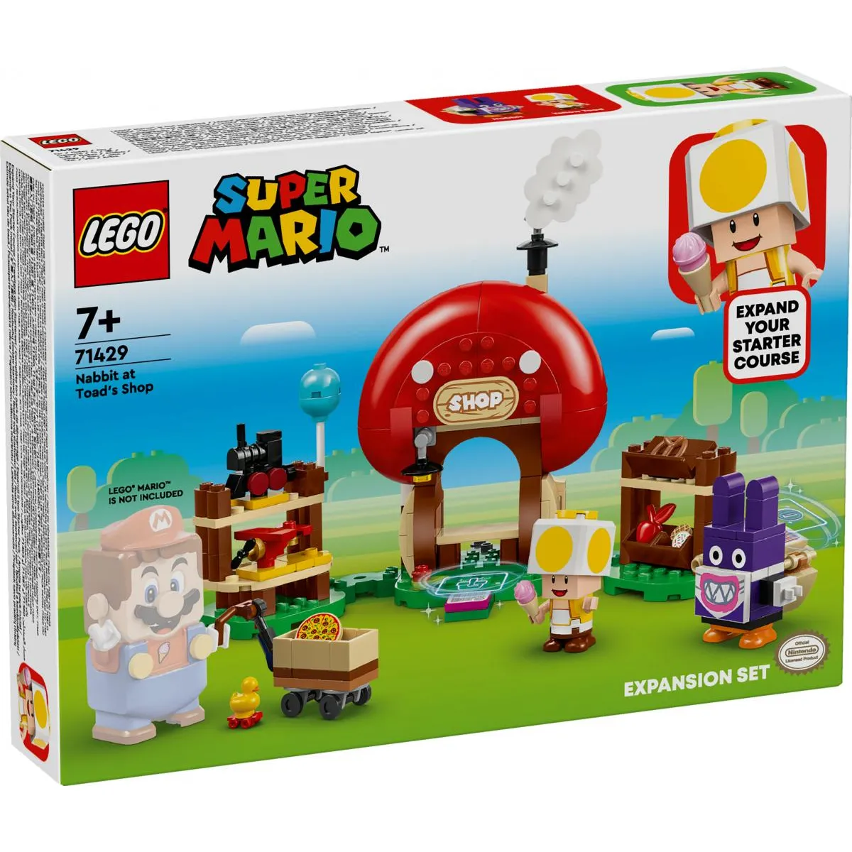 Lego Super Mario Ensemble D?extension Carottin Et La Boutique Toad 71429 Lego - vue 2