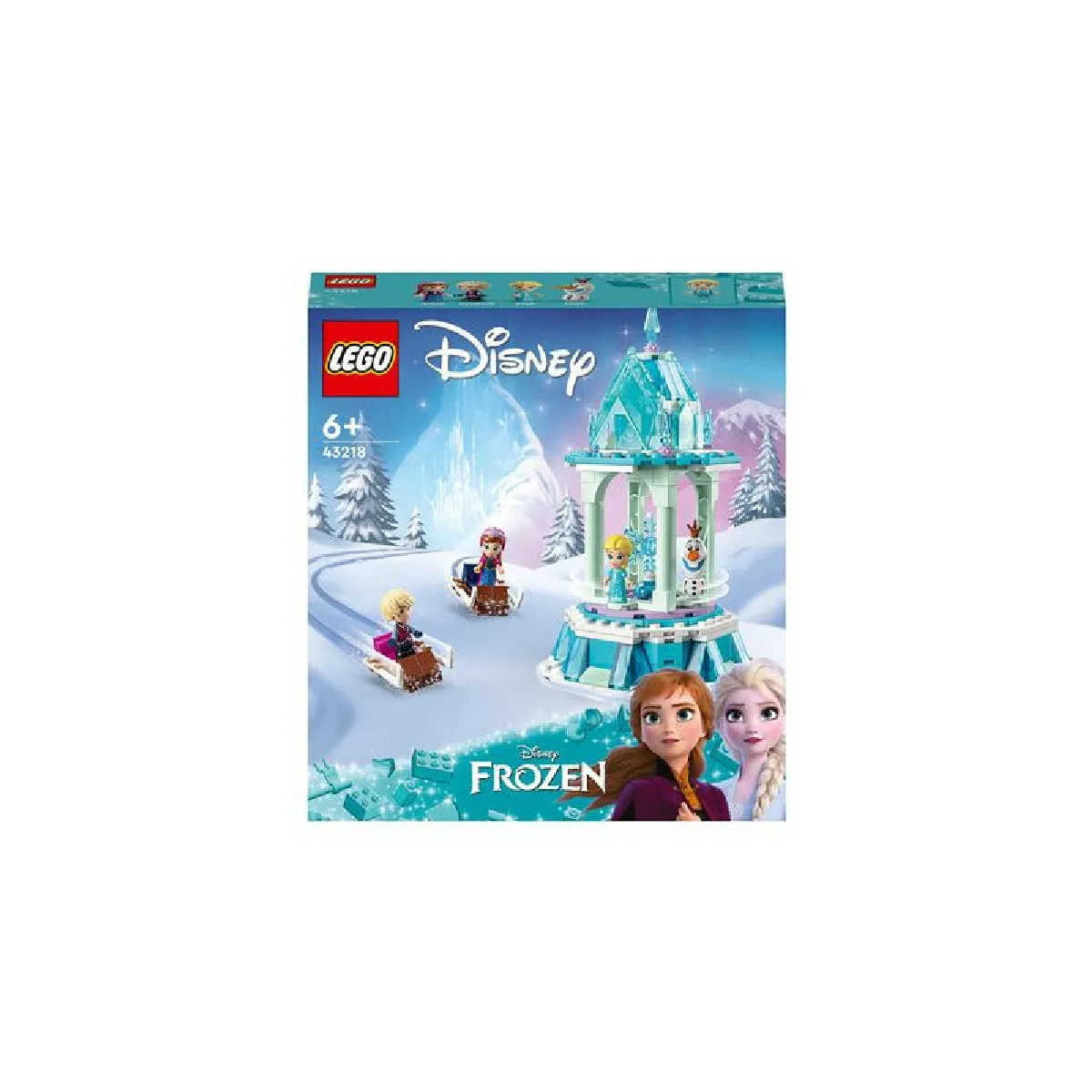 LEGO Disney 43218 Le Manège Magique d'Anna et Elsa