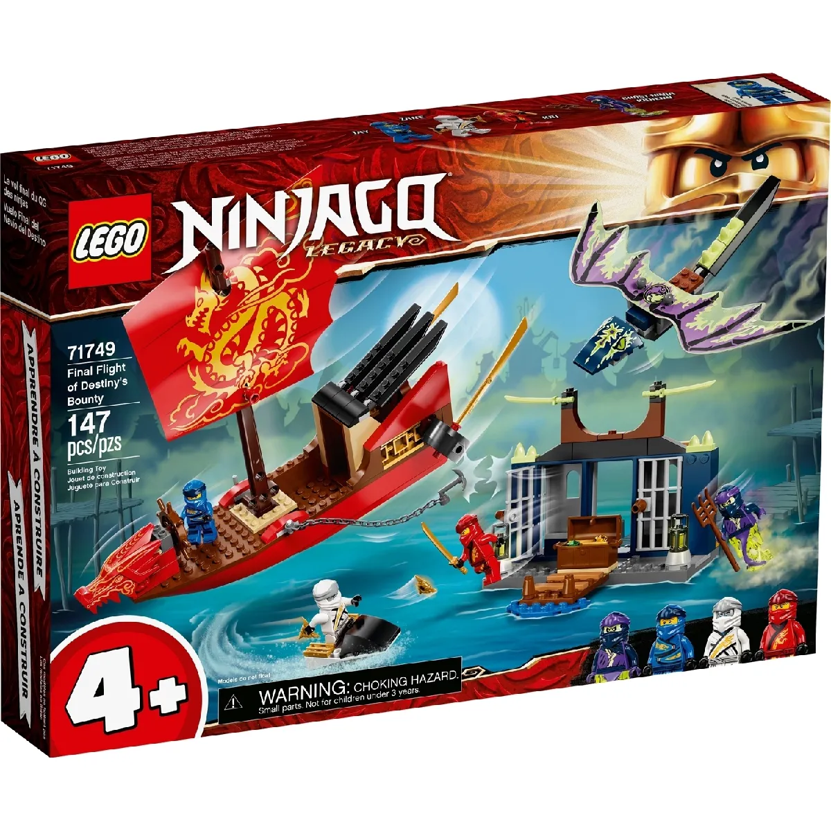 LEGO Ninjago 71749 'ultime QG des ninjas