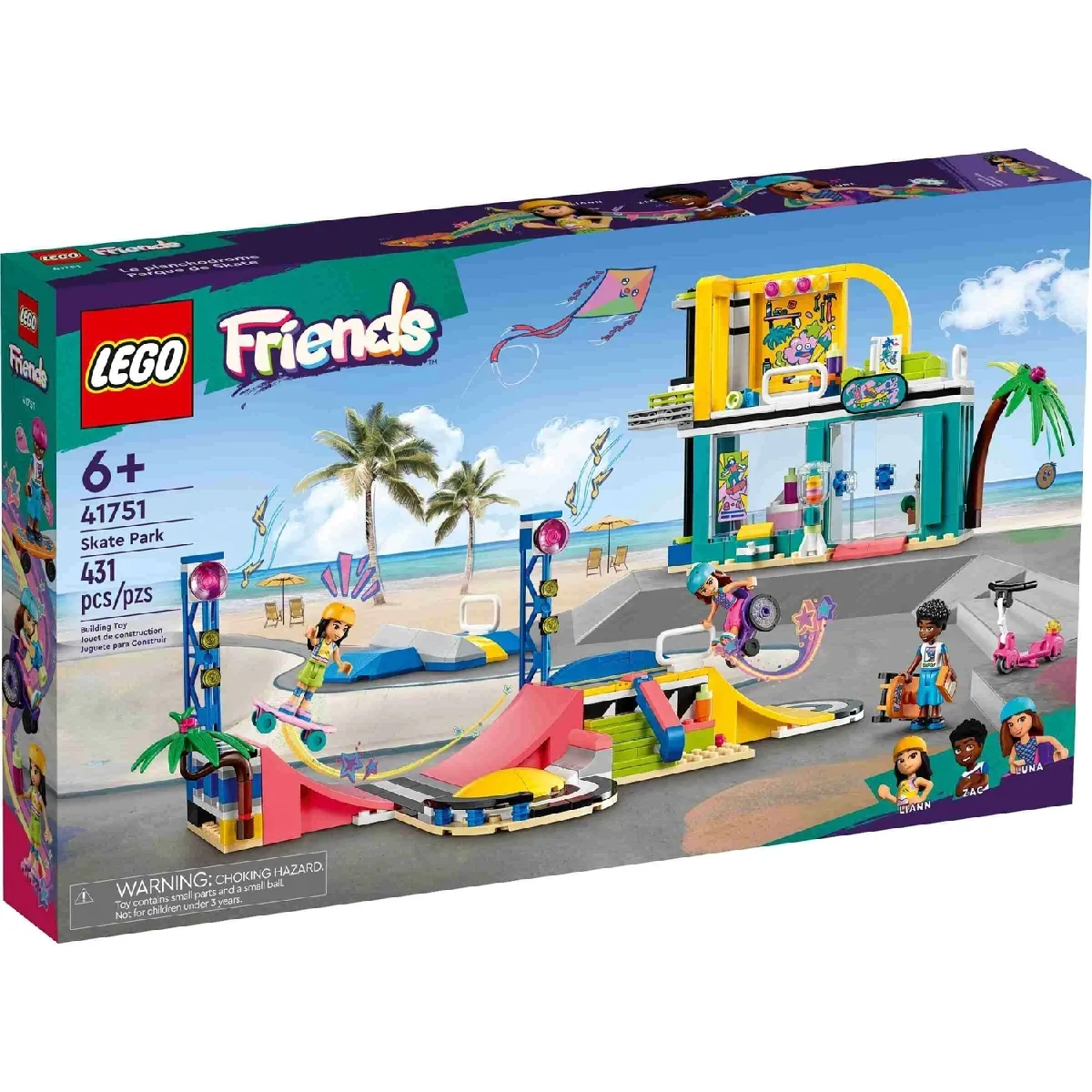 LEGO Friends 41751 Le Skatepark