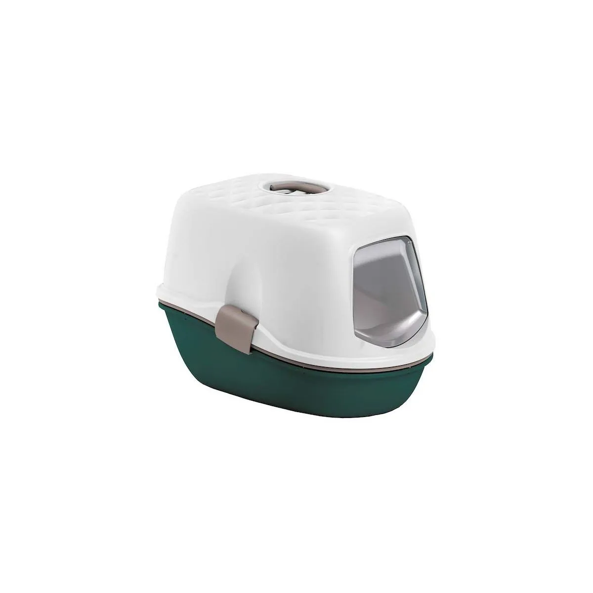 Zolux Maison de toilette pour chat Furba - 59 x 39 x 42 cm - Vert Zolux Maison de toilette pour chat Furba - 59 x 39 x 42 cm - Vert