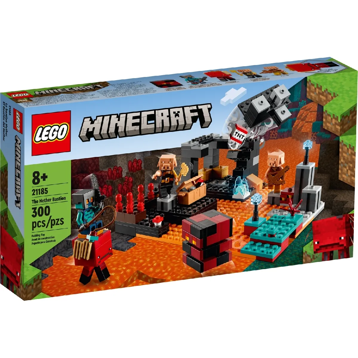 LEGO Minecraft 21185 Le bastion du Nether