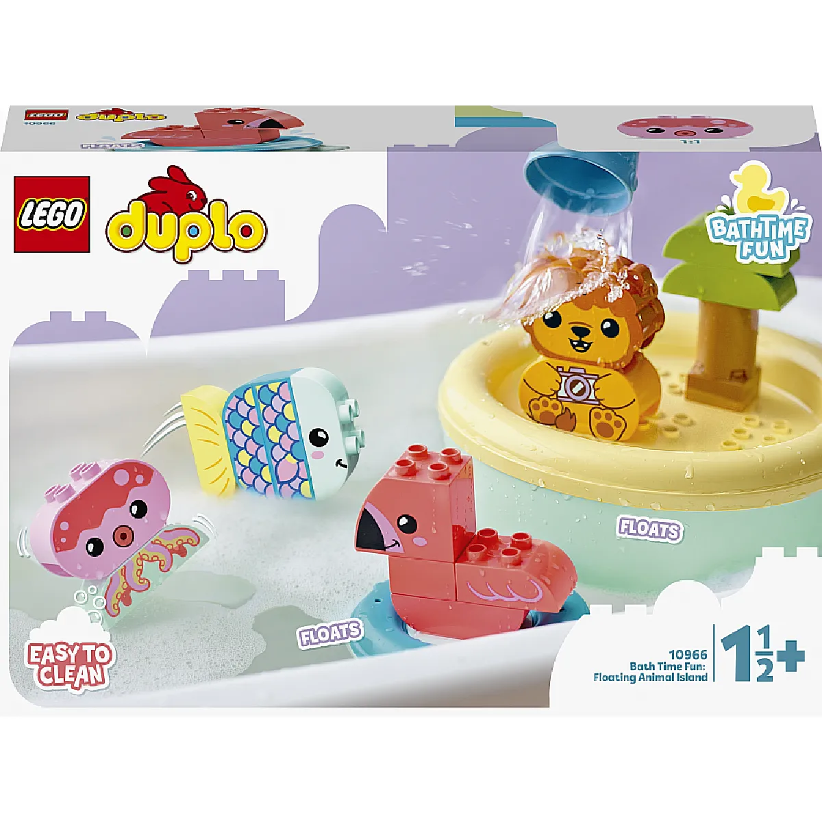 LEGO DUPLO 10966 Jouet de Bain Animaux