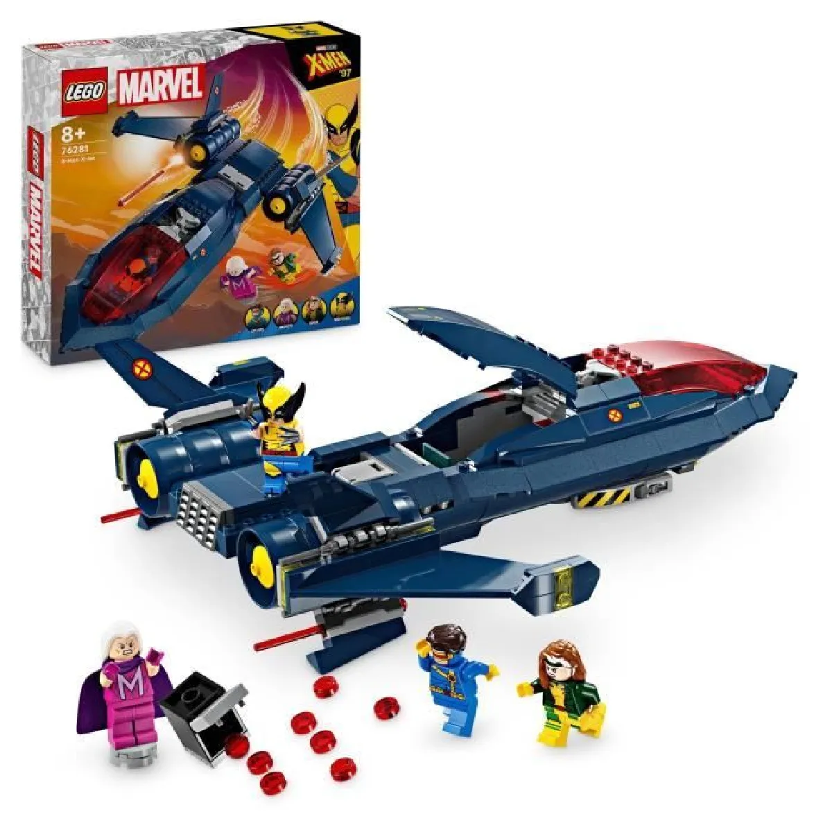 Lego Marvel 76281 X-Jet des X-Men