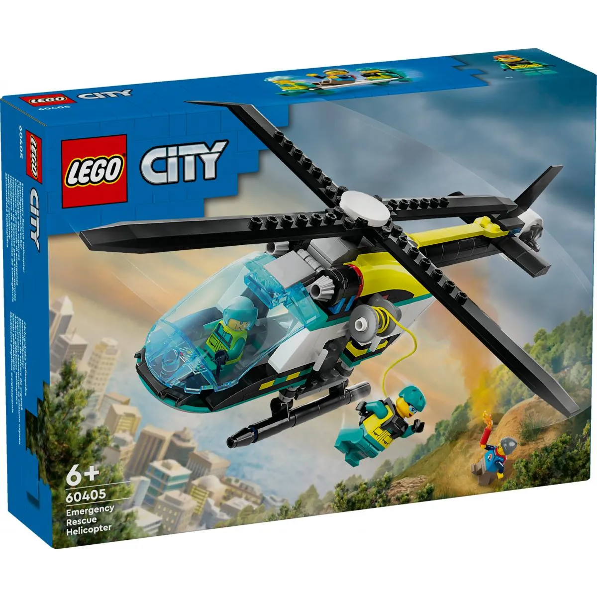 LEGO City 60405 'hélicoptère des urgences