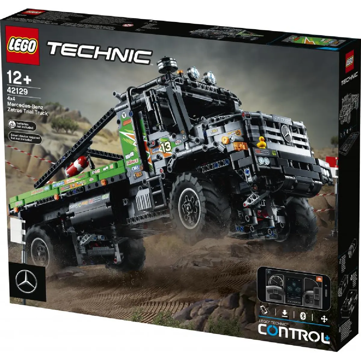 LEGO Technic Camion d'essai Mercedes Benz Zetros 42129