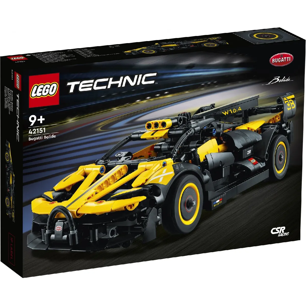 Lego Technic Le Bolide Bugatti 42151 Lego La Boîte - vue 3