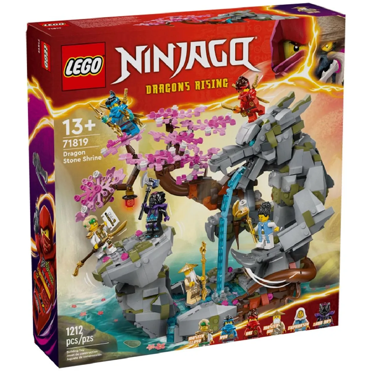 Lego Ninjago Le Sanctuaire De La Roche Du Dragon 71819 Lego - vue 2