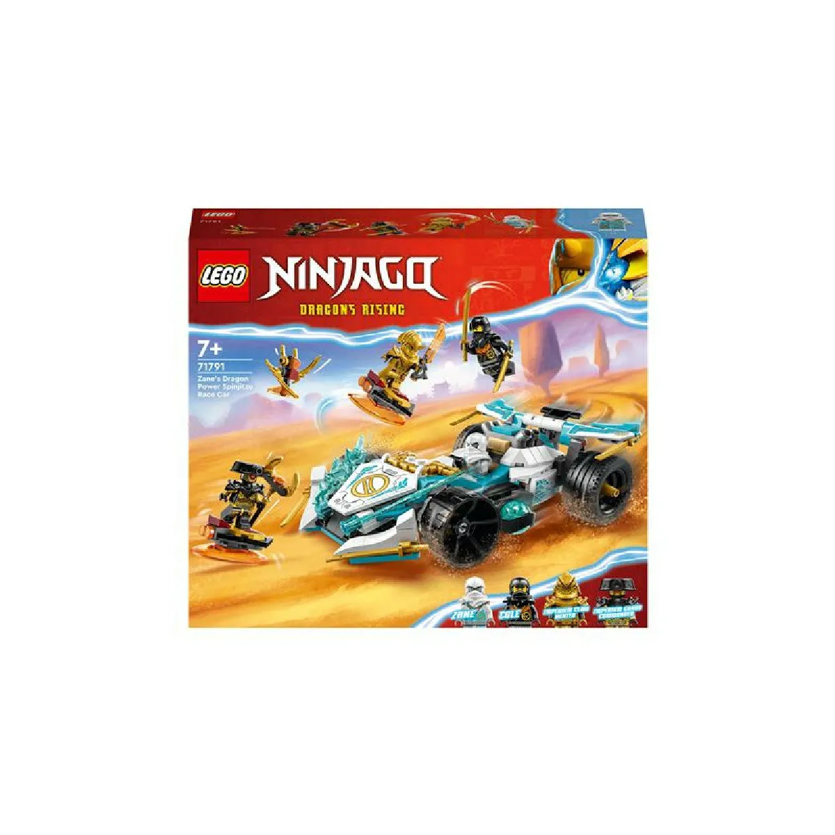 LEGO Ninjago Voiture de course Spinjitzu Zane 71791