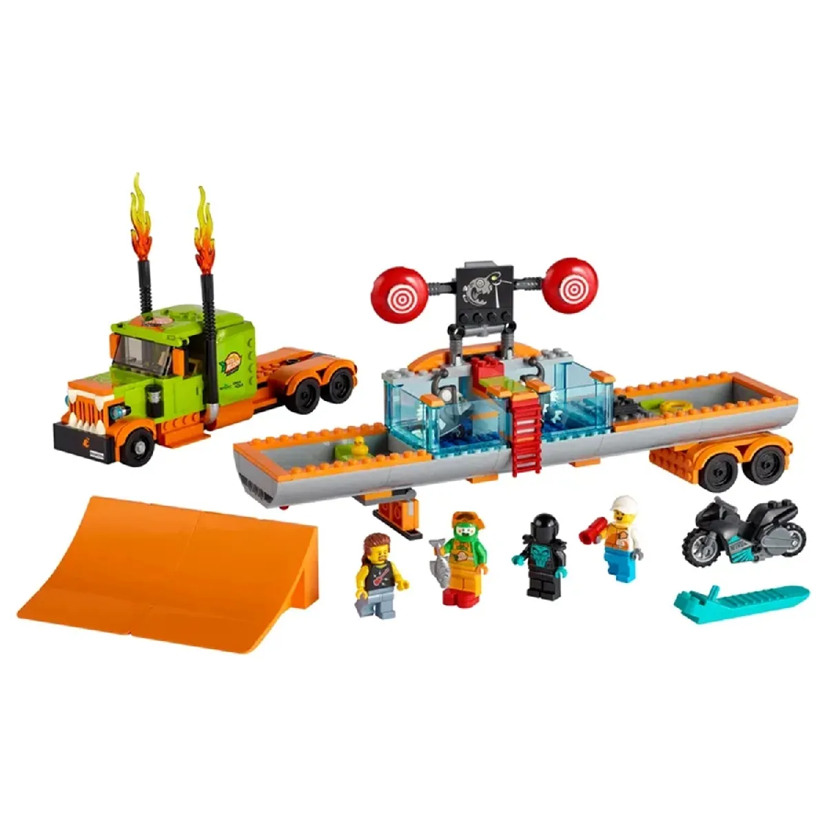 LEGO City 60294 Le camion des cascadeurs