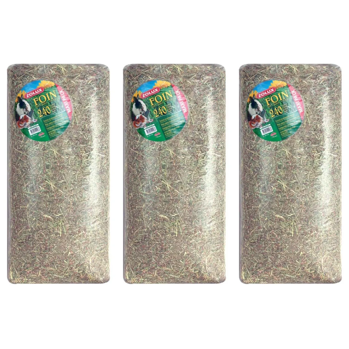 Comparer les prix de Jardindeco - Foin des près pour rongeurs Lot de 3