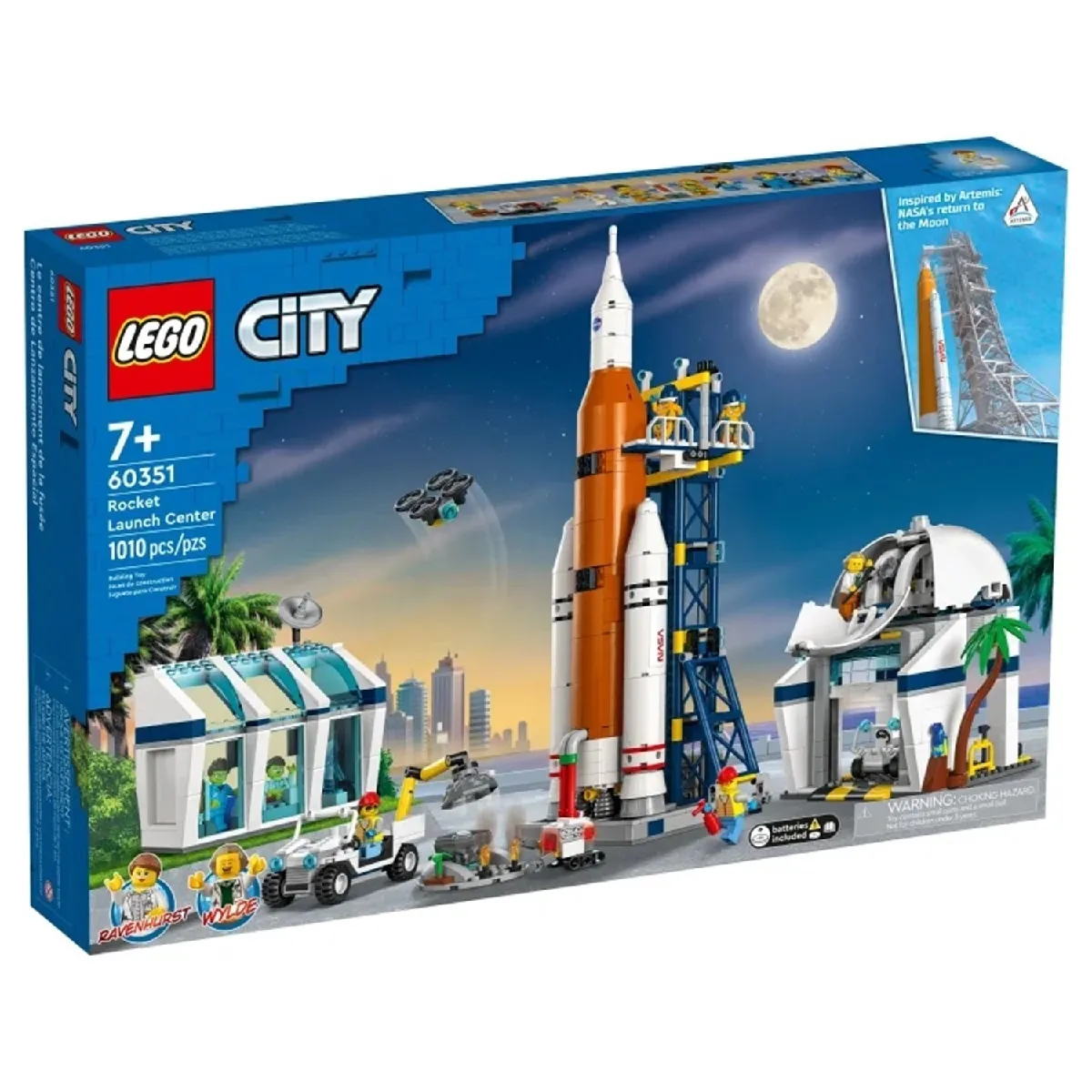 LEGO City 60351 La base de lancement de la fusée