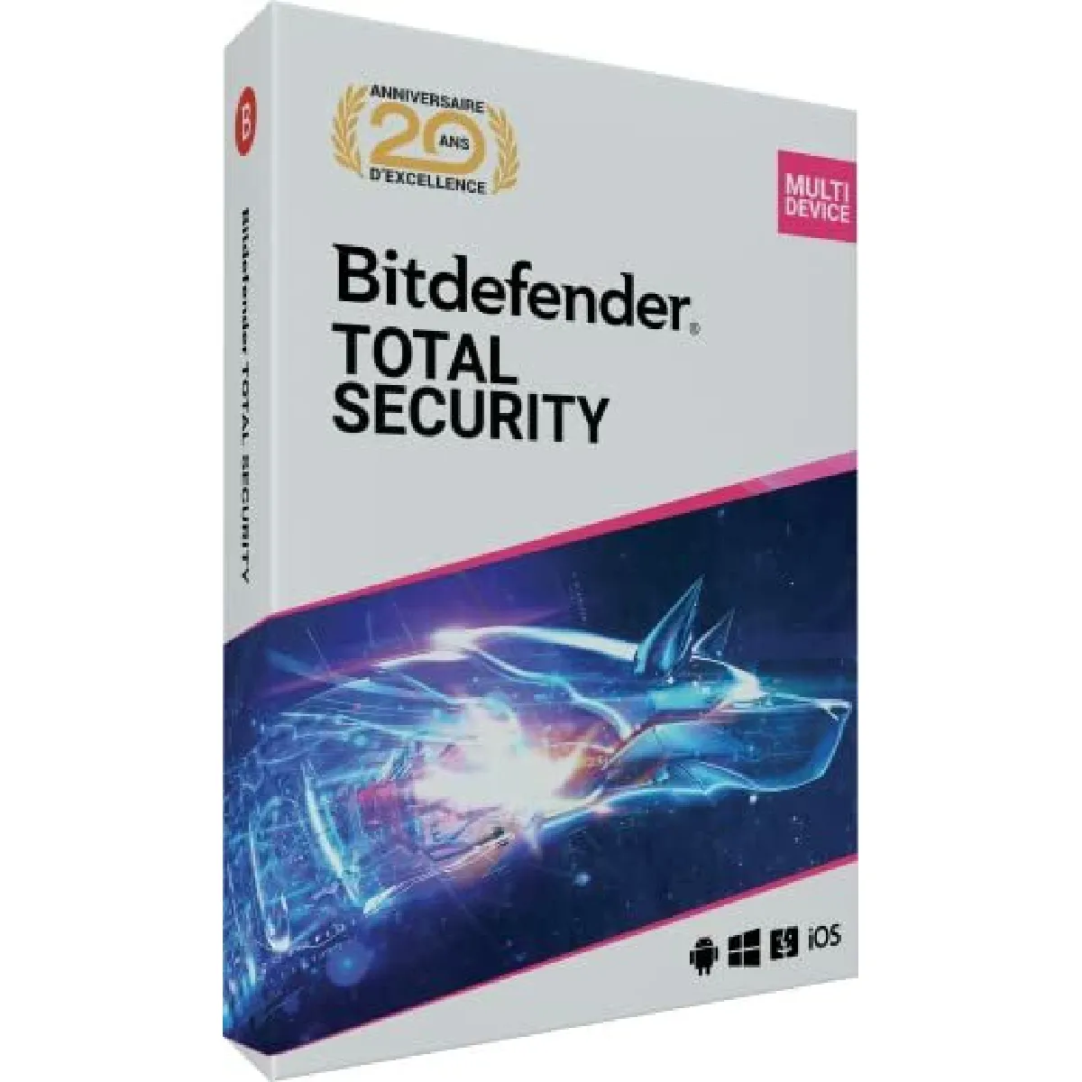 Bitdefender Total Security - Licence 1 An Pour 5 Appareils