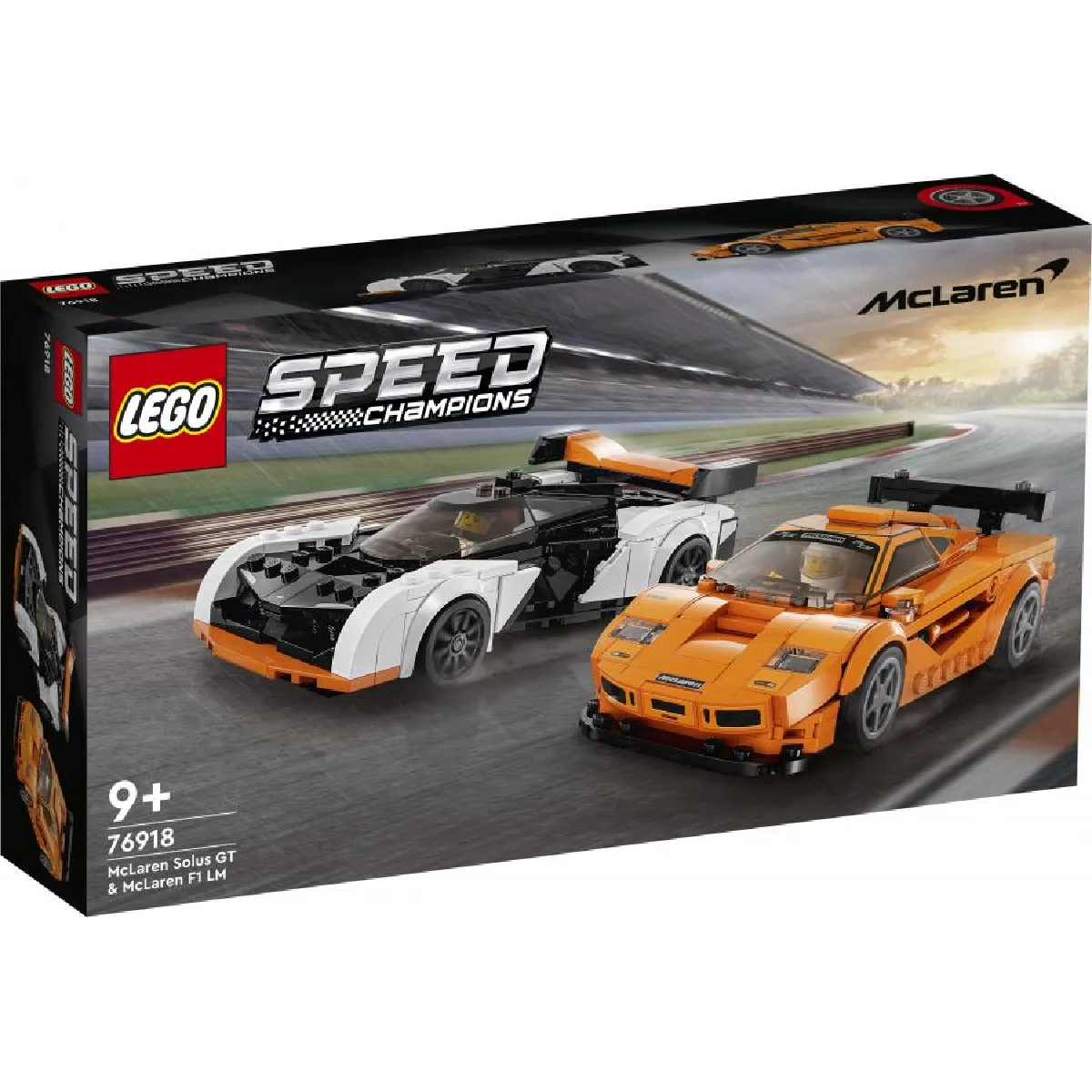 LEGO Speed Champions 76918 McLaren Solus GT et McLaren F1 LM
