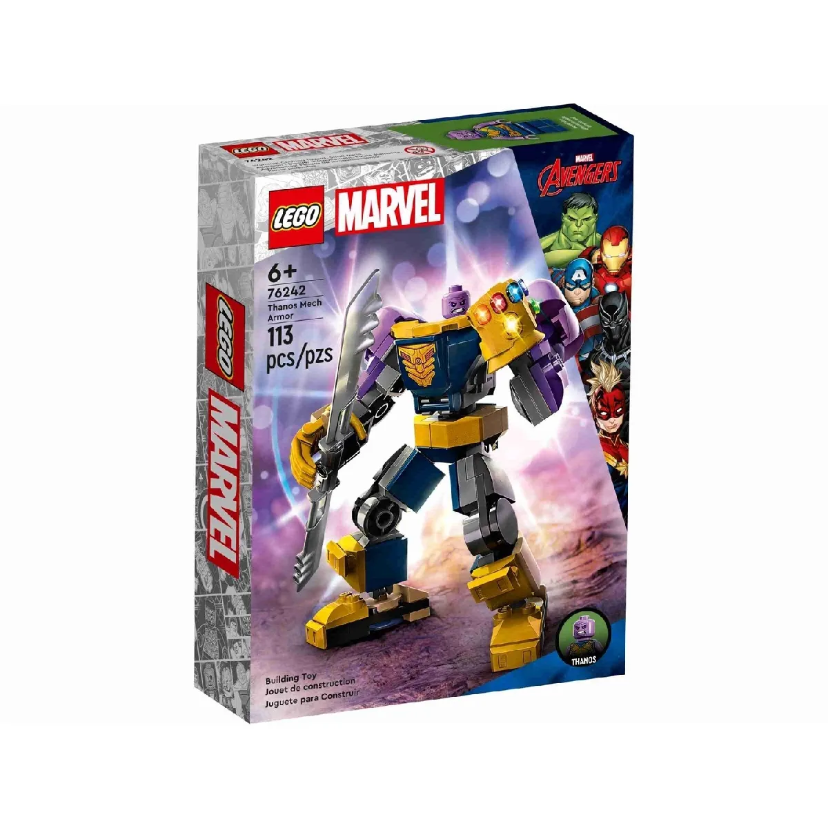 LEGO 76242 Marvel 'armure robot de Thanos