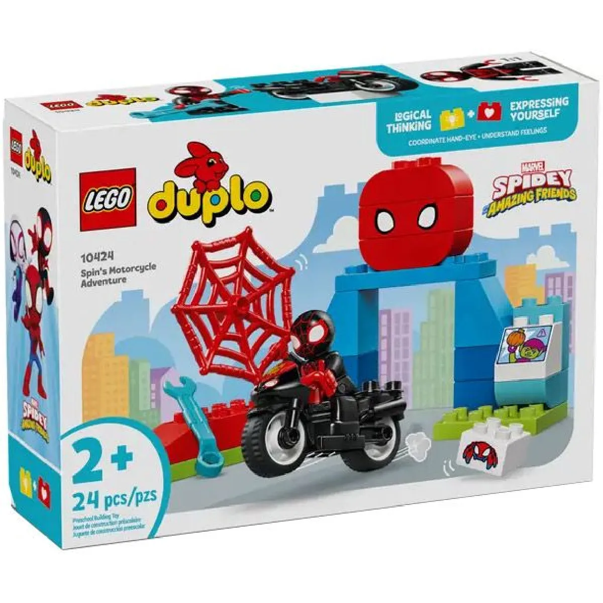 Lego Duplo Disney Tm ?aventure En Moto De Spin 10424 Lego La Boite - vue 3