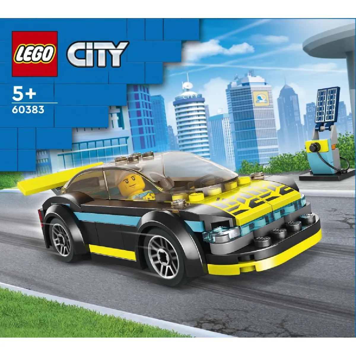 LEGO City 60383 Voiture de Sport Électrique