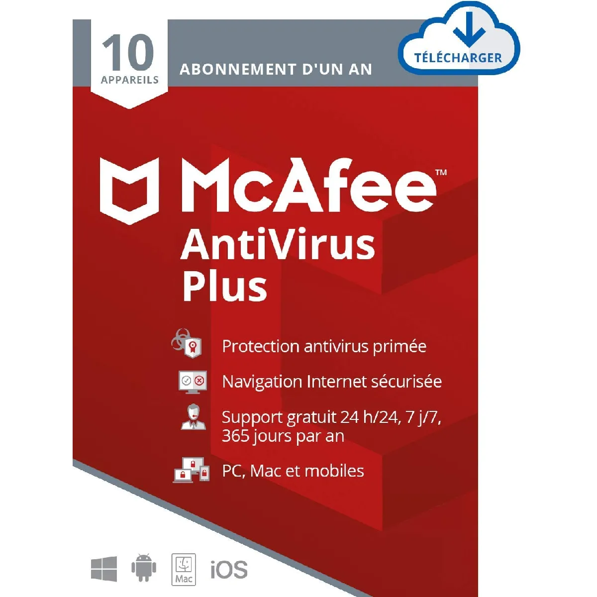 MCAFEE  AntiVirus Plus