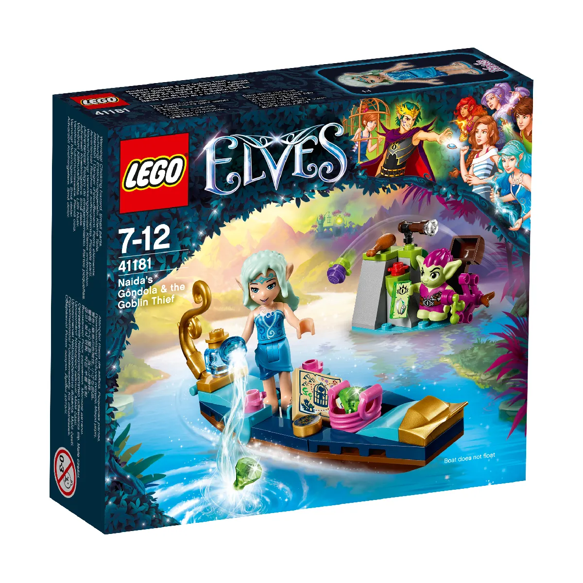 LEGO 41181 La gondole de Naida et le voleur gobelin