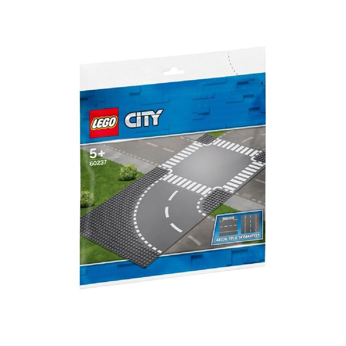 LEGO City Virage et carrefour 60237