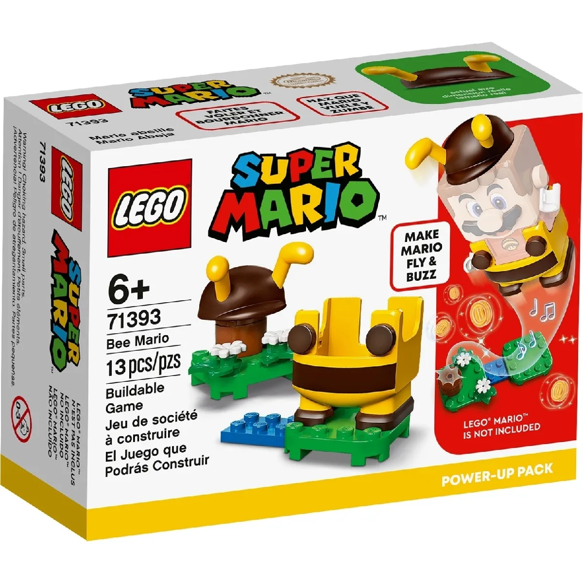 LEGO Super Mario Pack Puissance Mario Abeille 71393 - vue 7