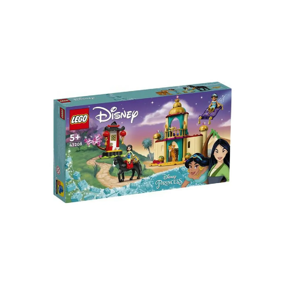 LEGO Disney 'aventure de Jasmine et Mulan 43208