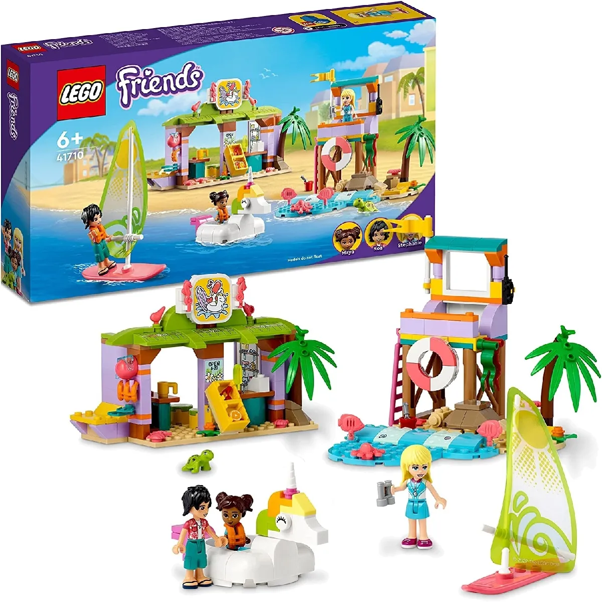 LEGO Friends 41710 Animation et surf à la plage