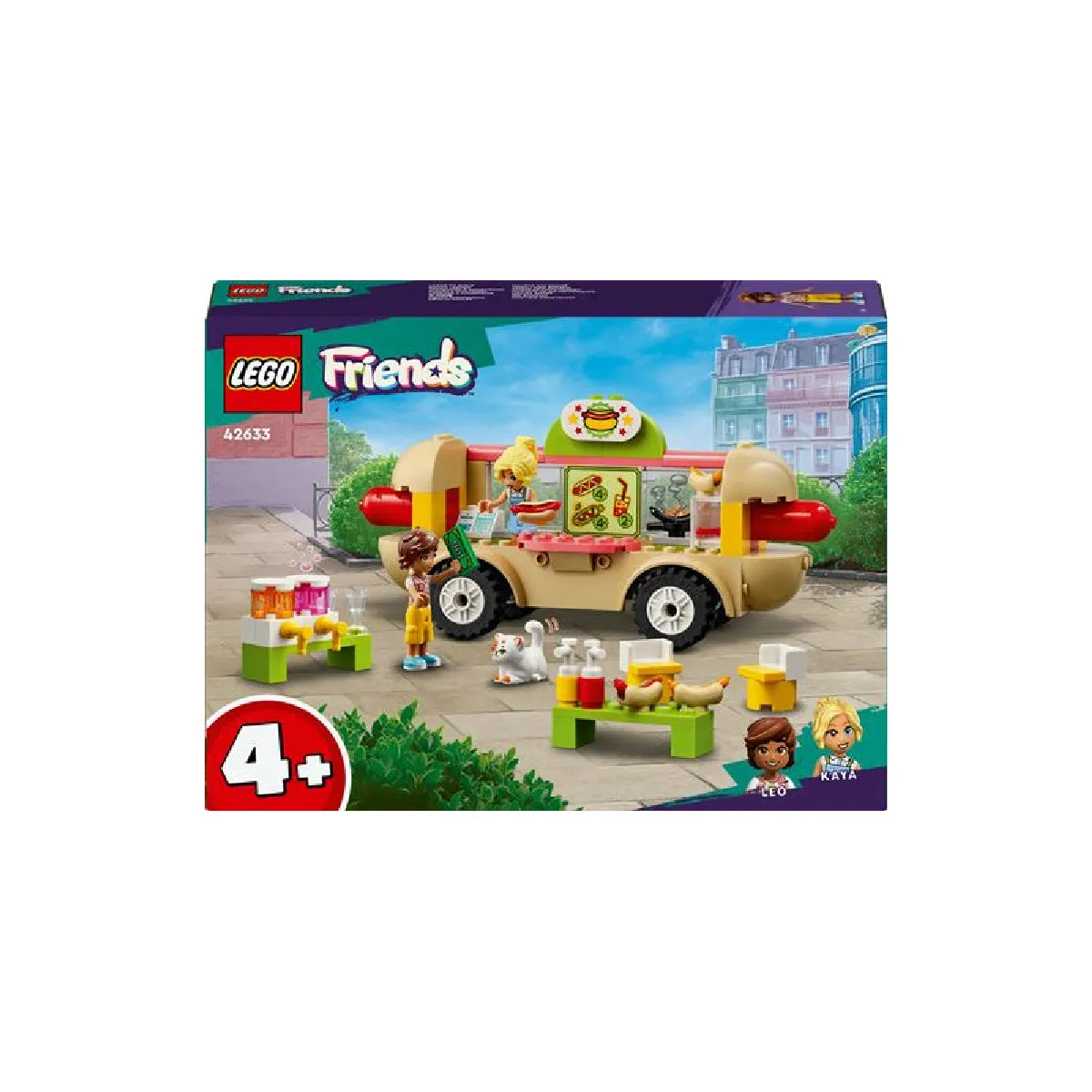 42633 Le food truck de hot dogs LEGO® Friends