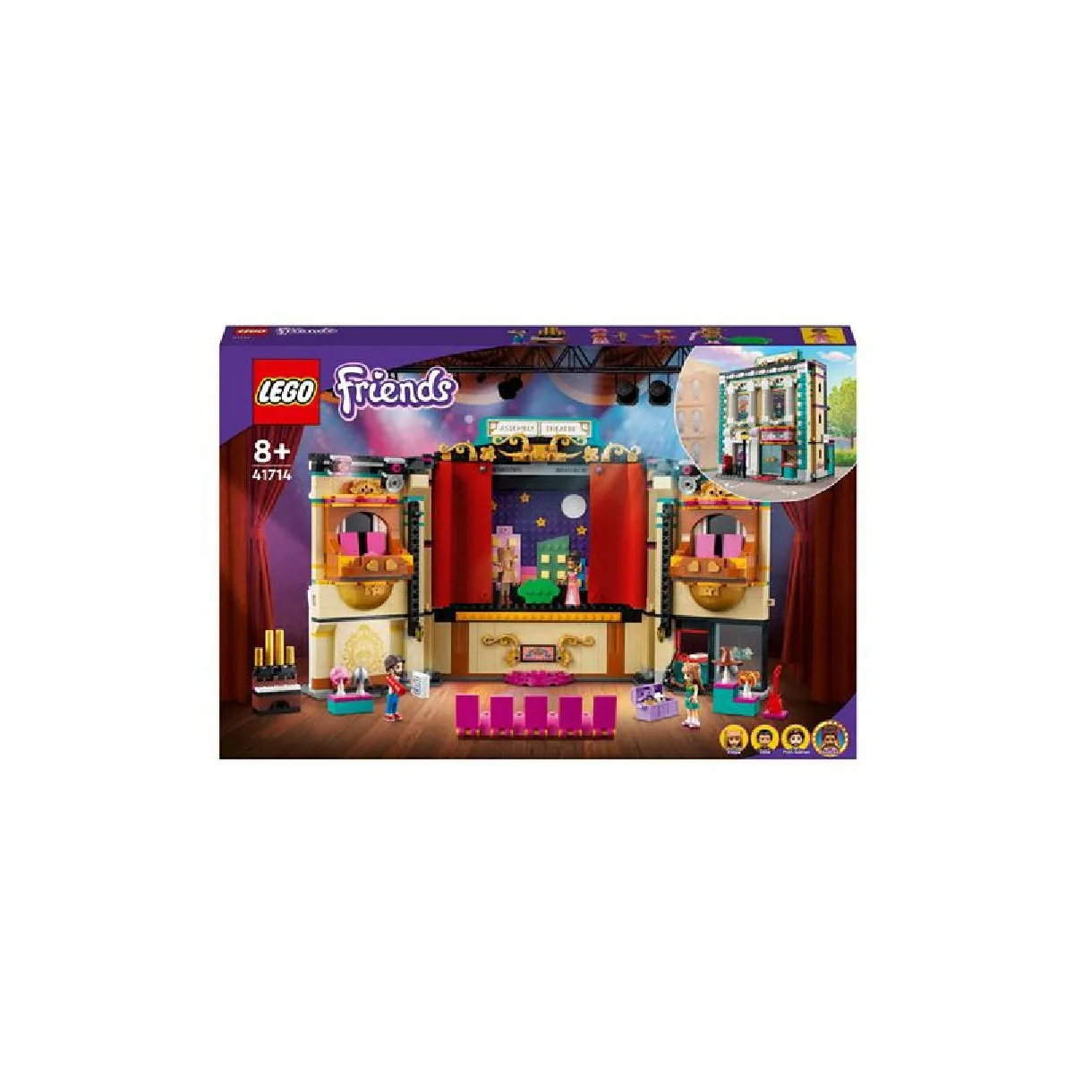 LEGO Friends Théâtre Andréa 41714