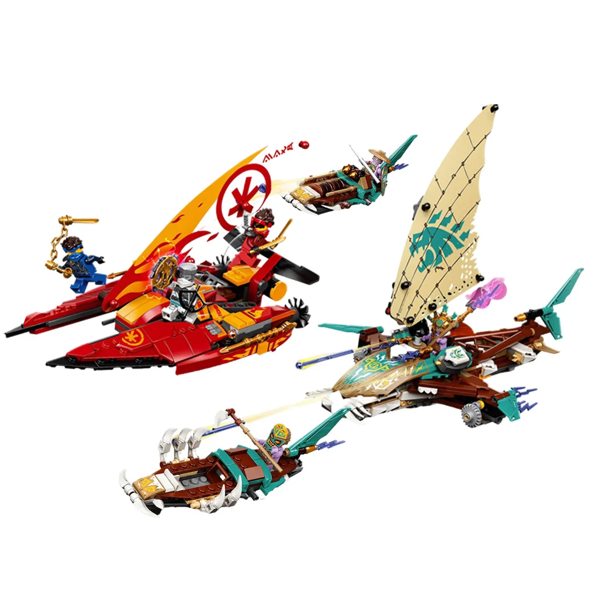 LEGO Ninjago Bataille de Catamarans - 71748
